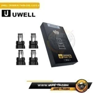 UWELL CROWN M TWIN COIL 0.8/0.4โอห์ม