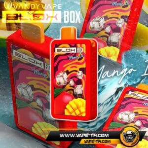 VANDY VAPE BLOX BOX 8000 PUFFS Mango Ice