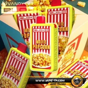 VANDY VAPE BLOX BOX 8000 PUFFS Popcorn