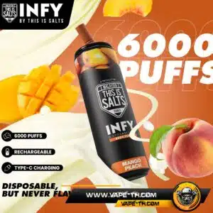 Pod Infy 6000 Puffs Mango Peach