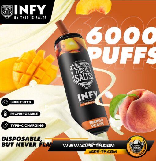 Pod Infy 6000 Puffs Mango Peach