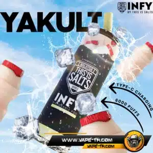 Infy DISPOSABLE 6000 Puffs Yakult