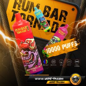 Rum Bar Tornado 10000 Puffs